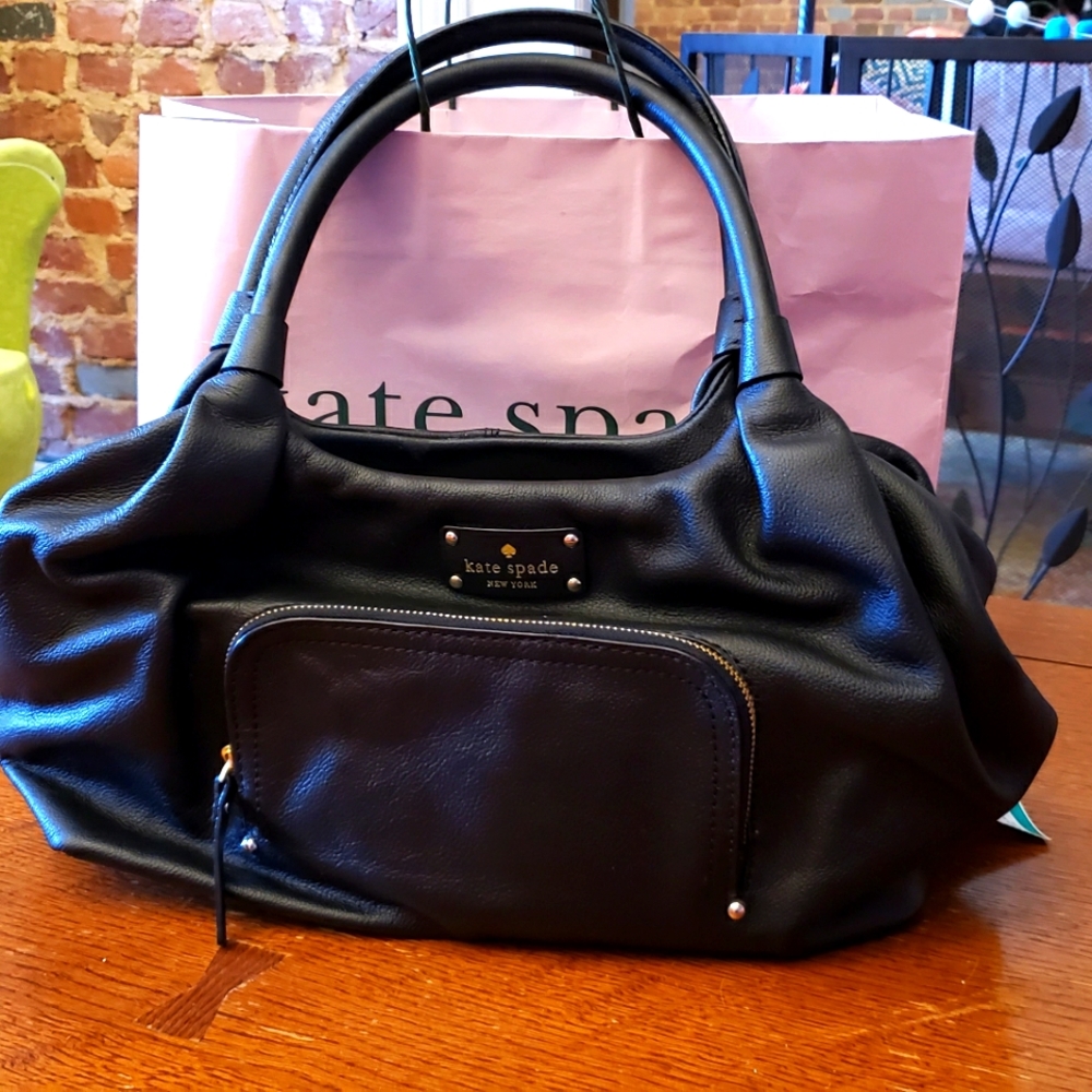 All leather large Kate Spade bag